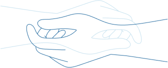 Illustration minimaliste de lignes ondulées représentant un paysage abstrait.